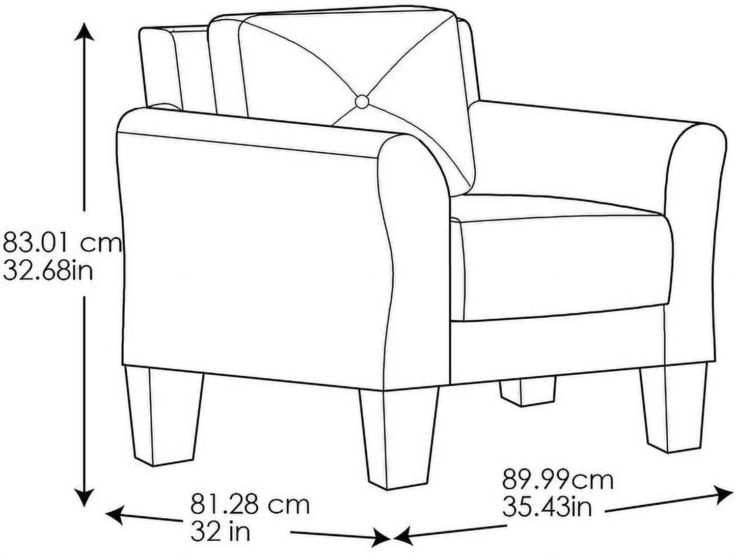 Homeify Edward 6 Seater Modern Fabric Sofa Set for Living Room Fabric 3 + 2 + 1 Sofa Set (Grey, DIY(Do-It-Yourself)